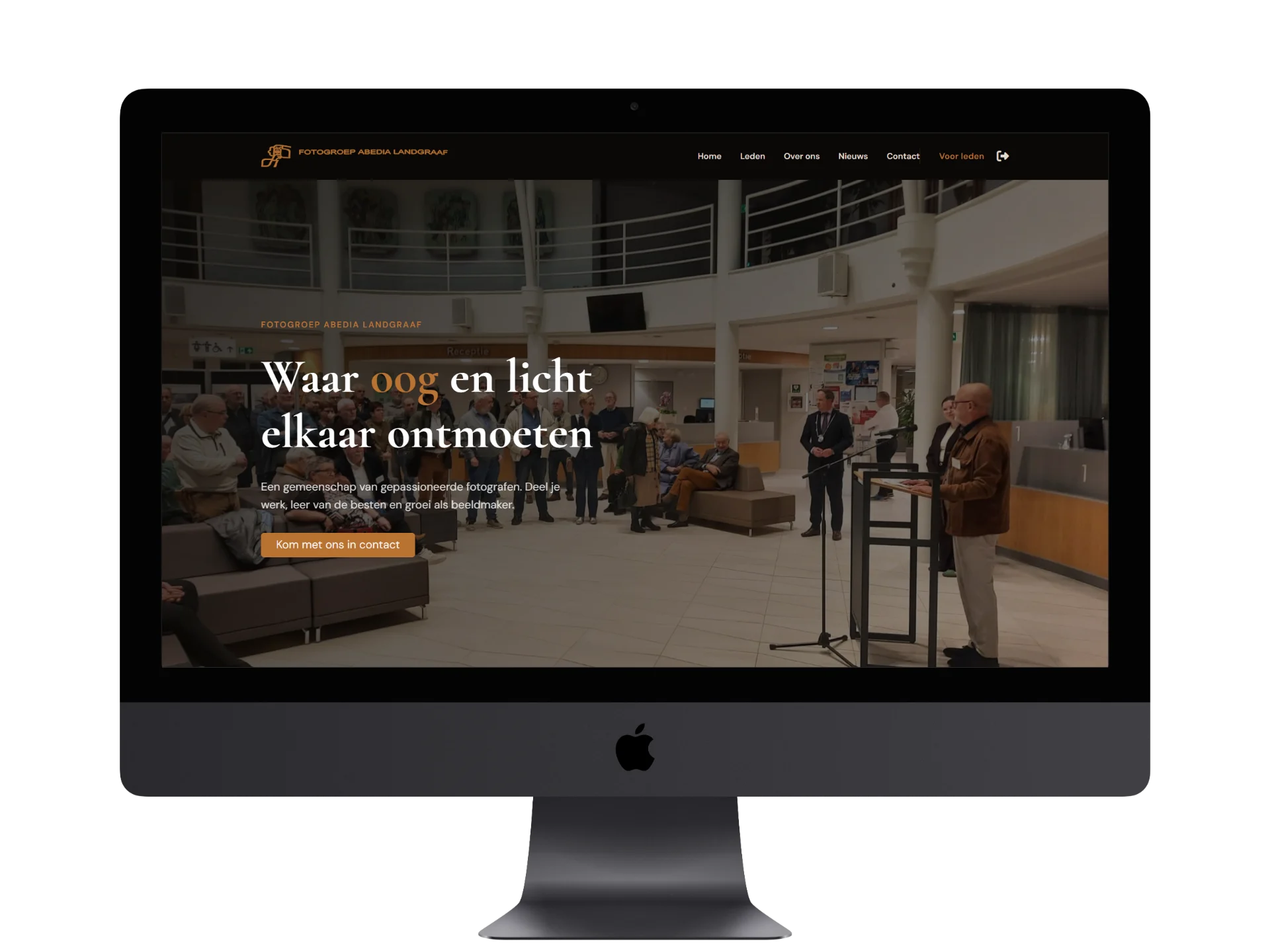 De website van Fotogroep Abedia Landgraaf